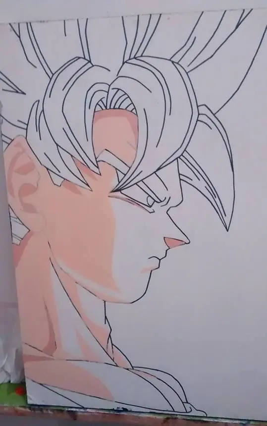 Un nuevo cuadro que se va. Goku Ultra Instinto