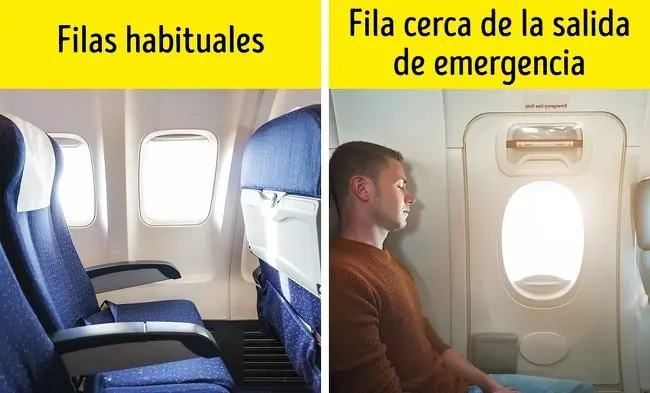 Por qué los asientos de los aviones casi siempre son azules?