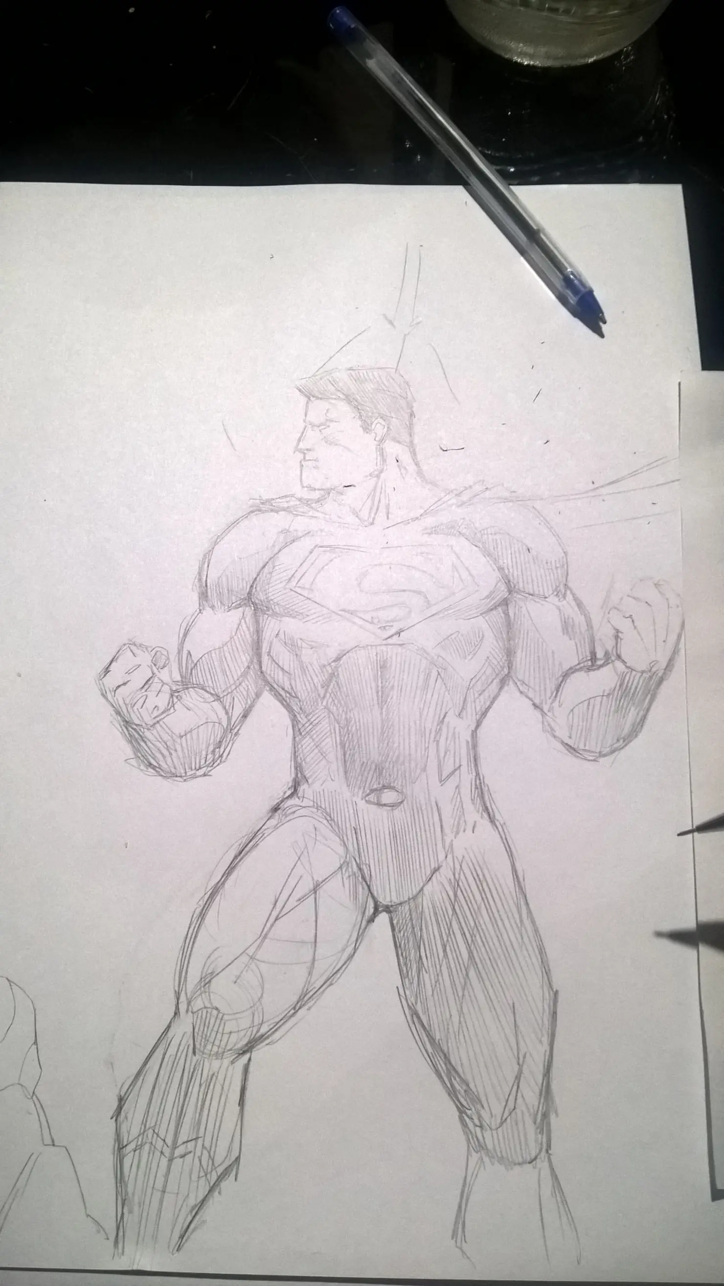 Prueba de marcadores, acuarelas y liqui