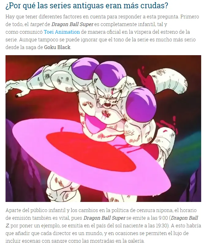 Simple razon por la cual no debes mirar Dragón Ball Super
