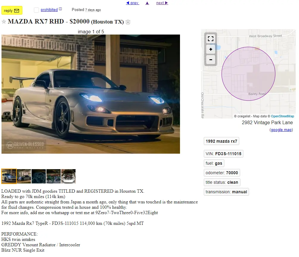 Cuanto cuesta un auto usado en Tijuana, México y en EEUU?