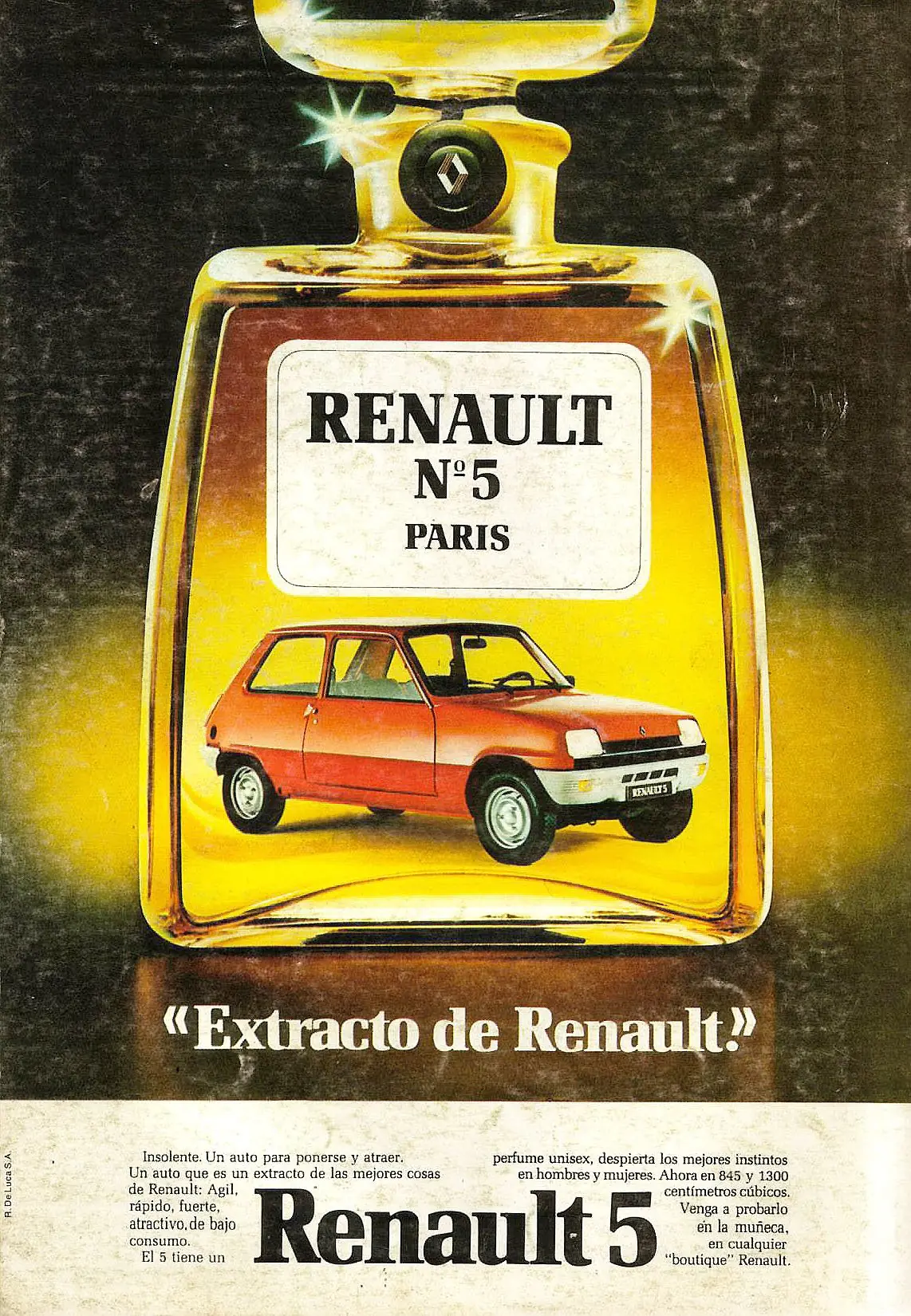 Renault 5, un importado en Argentina