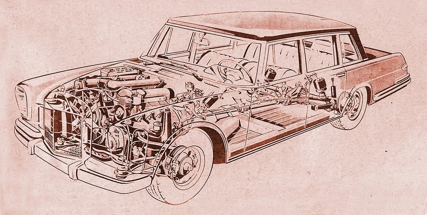 Mercedes Benz 600 Limousine 1965