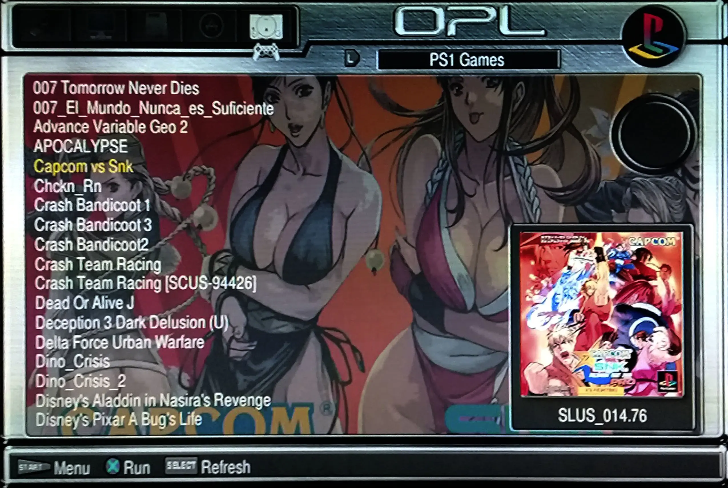 POPS/Agregar cover´s, background e iconos a juegos de PSX