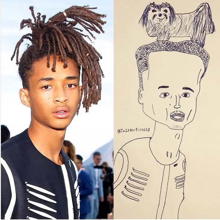 Un artista se hizo famoso porque sus retratos son tan malos