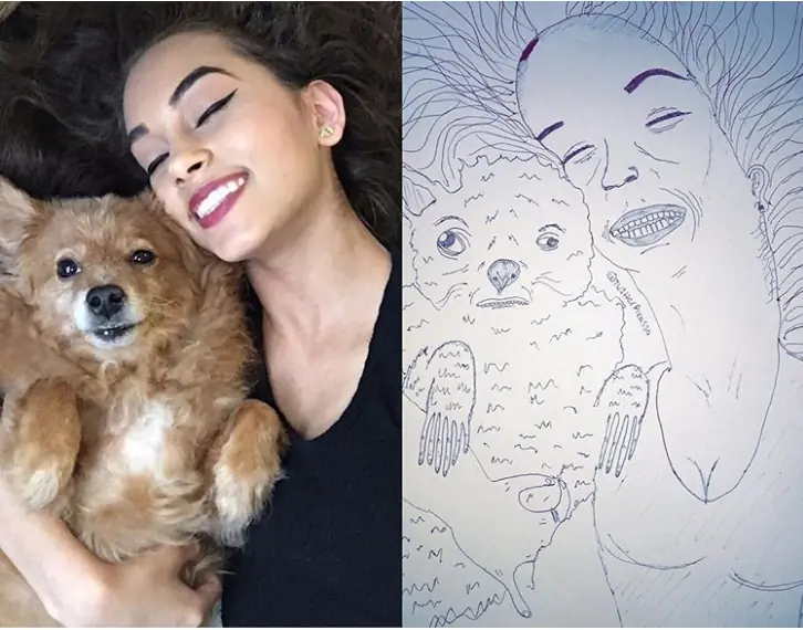 Un artista se hizo famoso porque sus retratos son tan malos