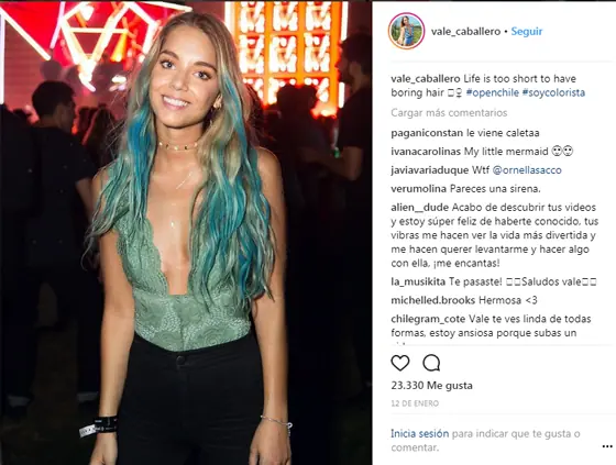 Valentina Caballero: Youtuber y modelo en Instagram Valentina Caballero: Youtuber y modelo en Instagram