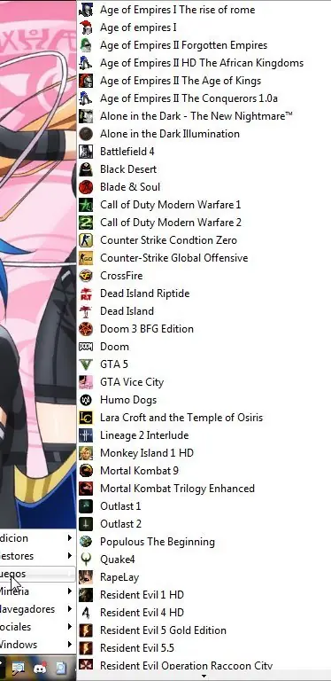 Tengo instalados 63 juegos de PC, gratis