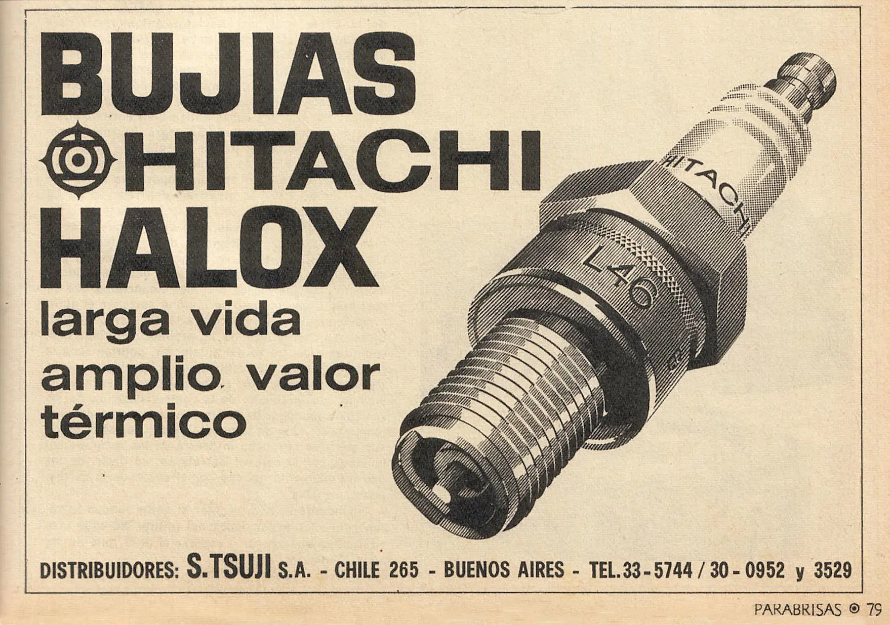 Las bujías Hitachi