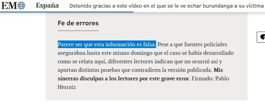 falsas falsas