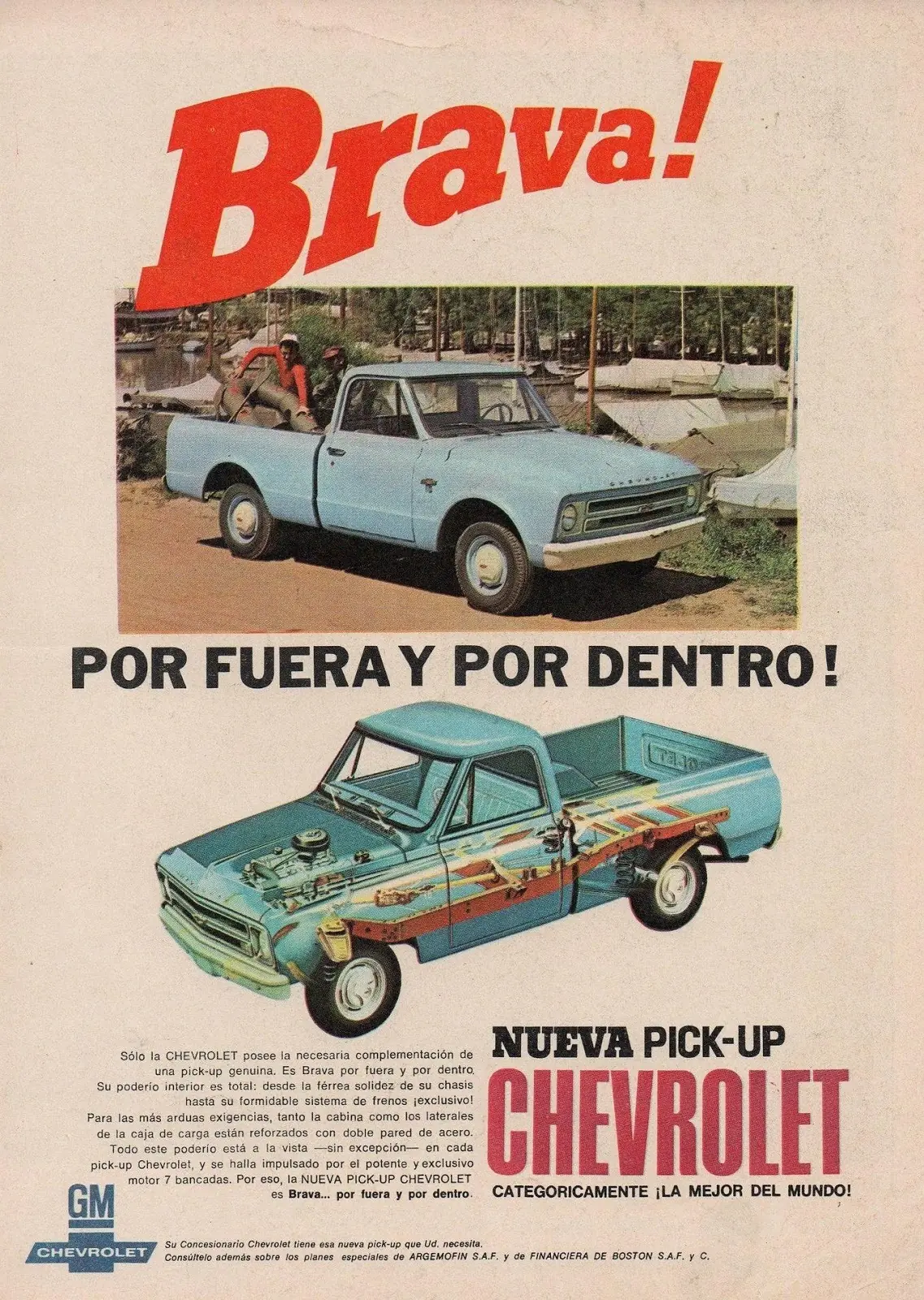 Una camioneta brava