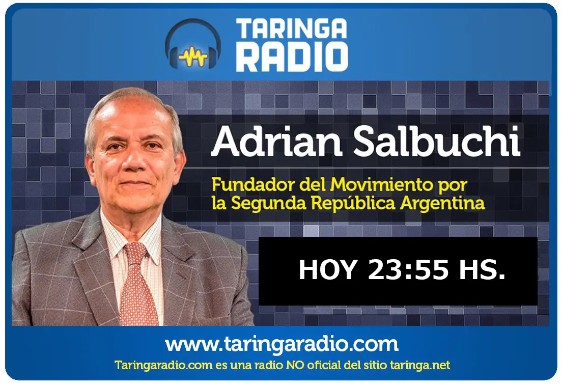 Hoy en T!Radio Adrian Salbuchi