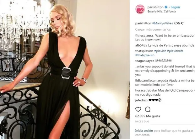 Paris Hilton se robó las miradas con impresionante vestido.