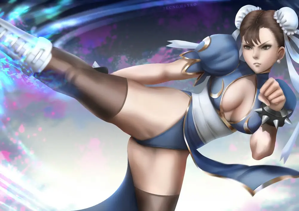 Dibujé a Chun Li de Street Figther y te la muestro!