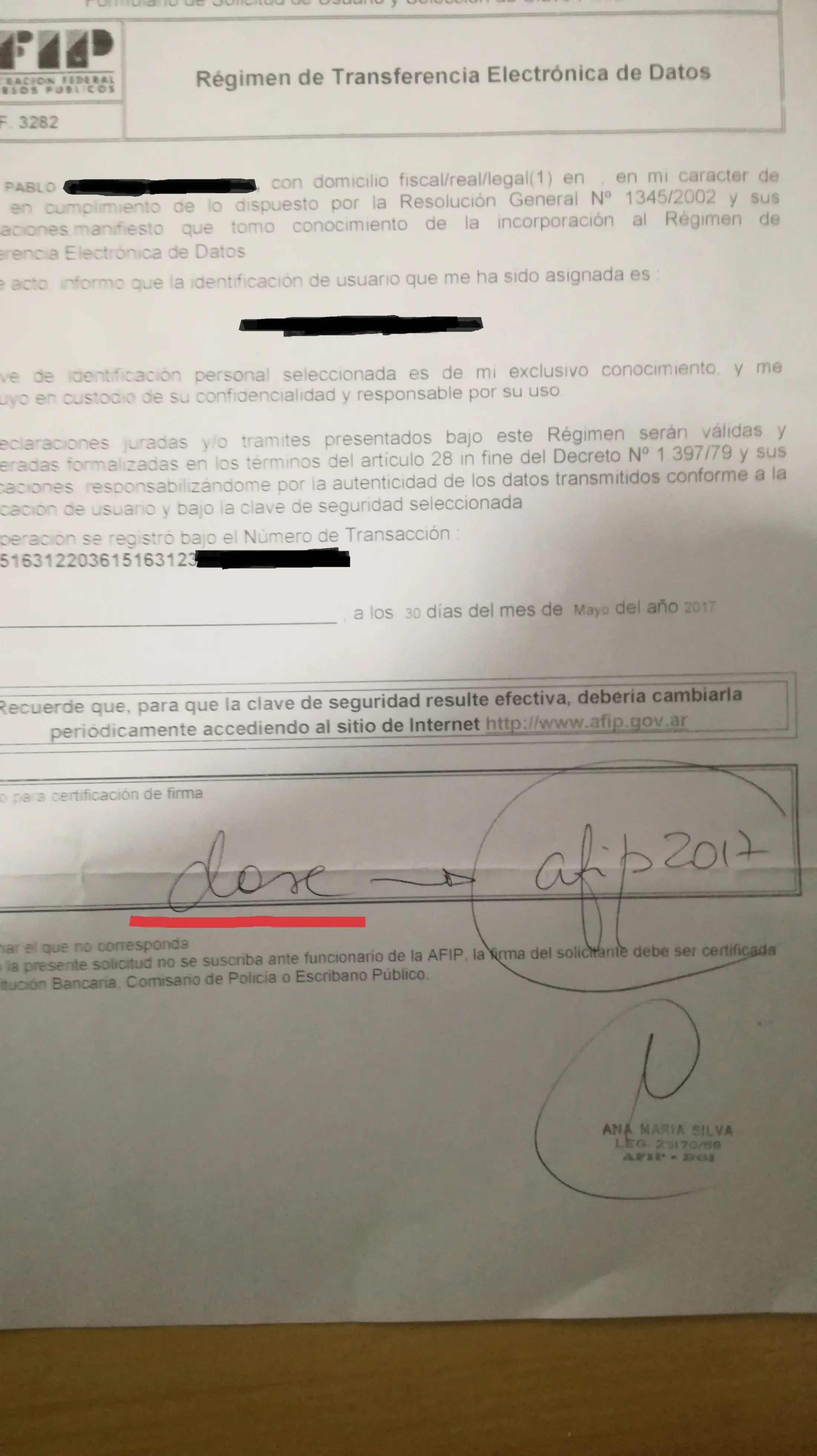 Sacar clave fiscal nivel 3