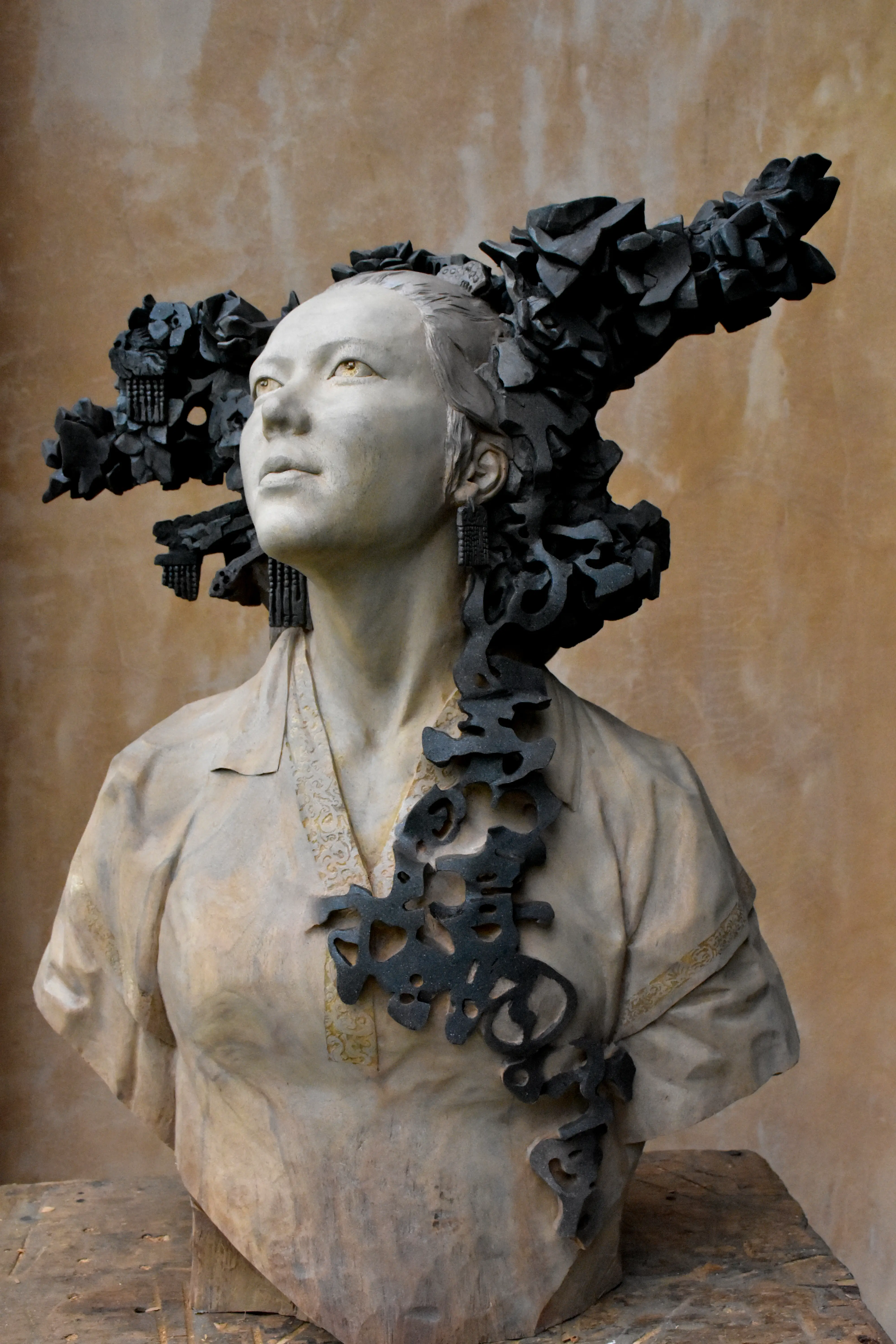Un artista taiwanés crea esculturas humanas