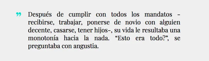 Estás aburrido de tu vida?