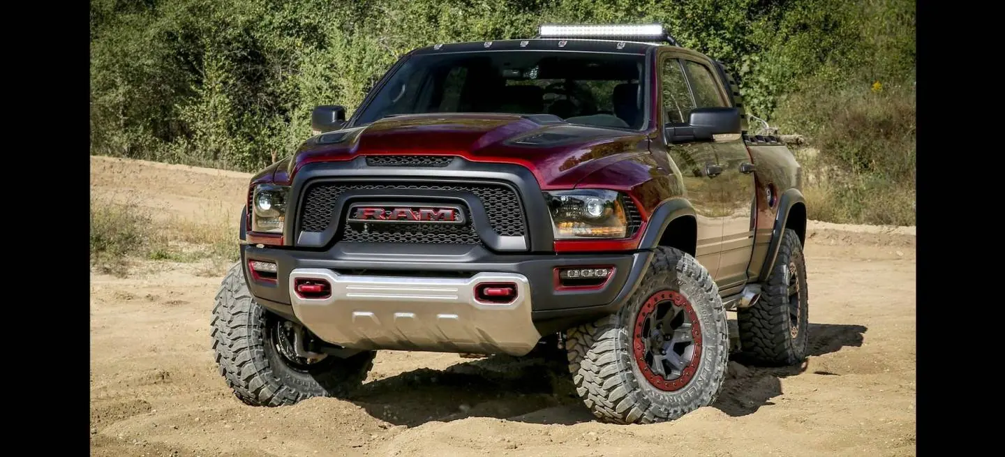 La Ram Rebel Trx tendra motor v8 Hellcat de 707cv