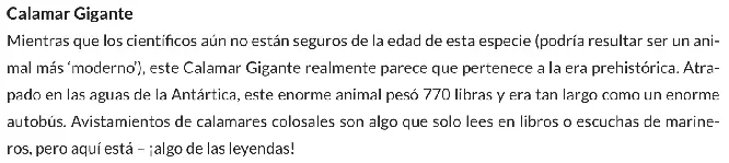 curiosos