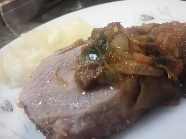 Peceto a la Caserola con Puerros y Vino Blanco [Foto-Receta]
