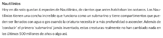 Animales de la prehistoria que todavía siguen vivos.