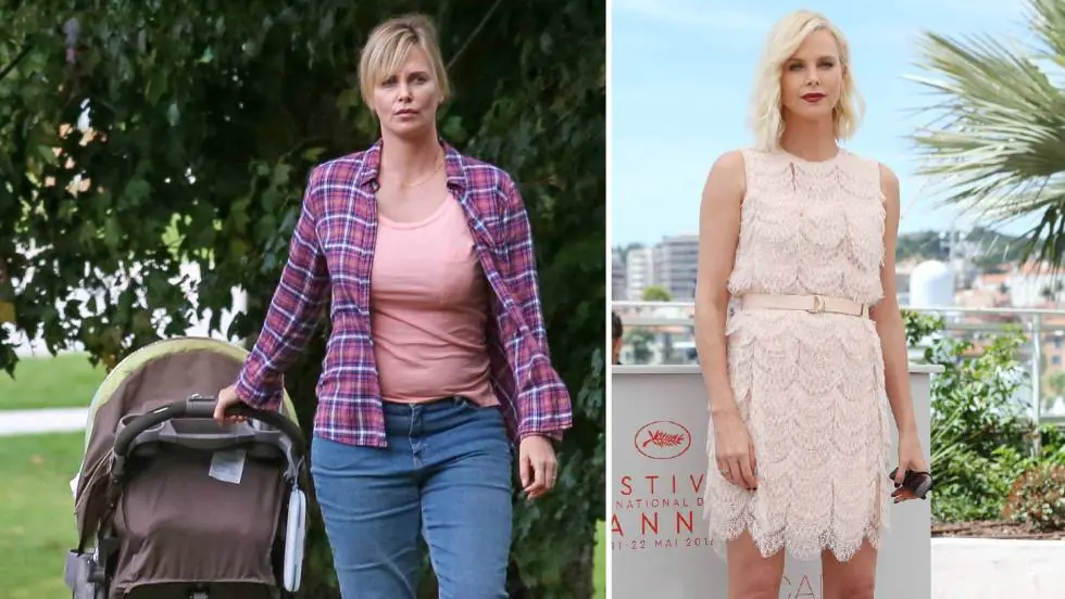 El drástico cambio físico de Charlize Theron