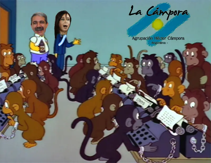 Memes de la campora: si sos militonto no entres