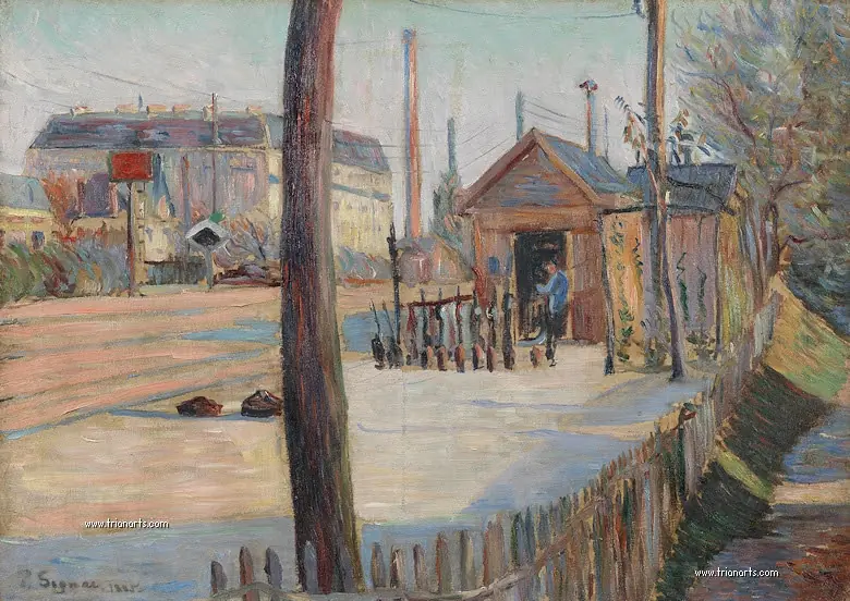 Paul Signac neo impresionista Francés (1863-1935)