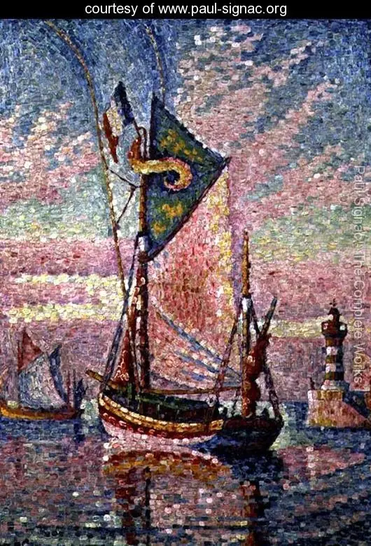 Paul Signac neo impresionista Francés (1863-1935)