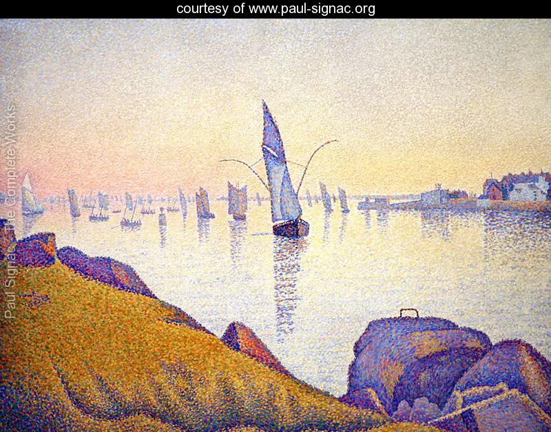 Paul Signac neo impresionista Francés (1863-1935)