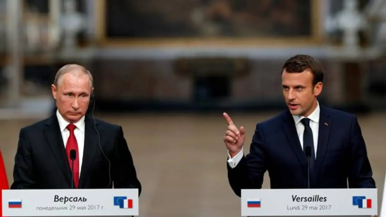 Macron apoya los ataques de Estados Unidos a Siria