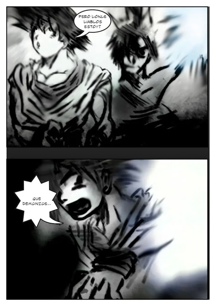 sasuke vs goku (comic) hecho por mi... (es un asco)