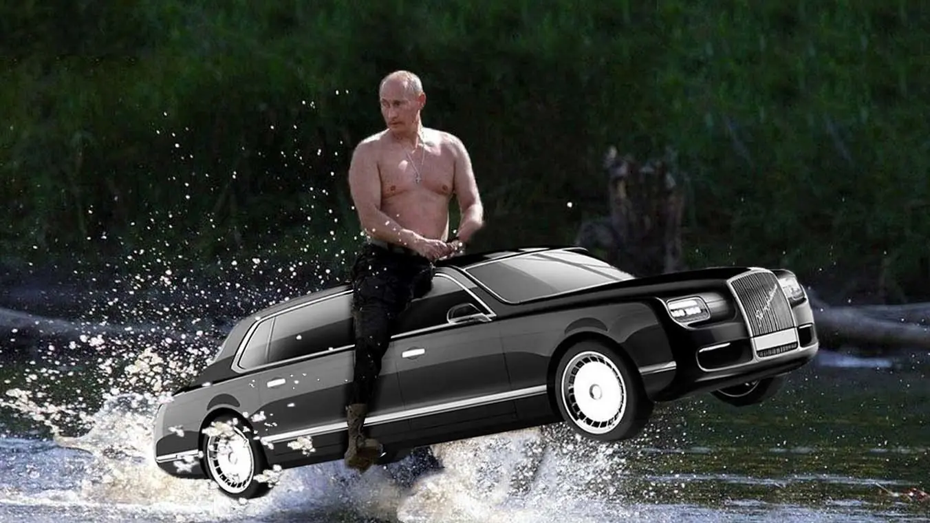 La limusina de Putin para enfrentar a 'La Bestia' de Trump
