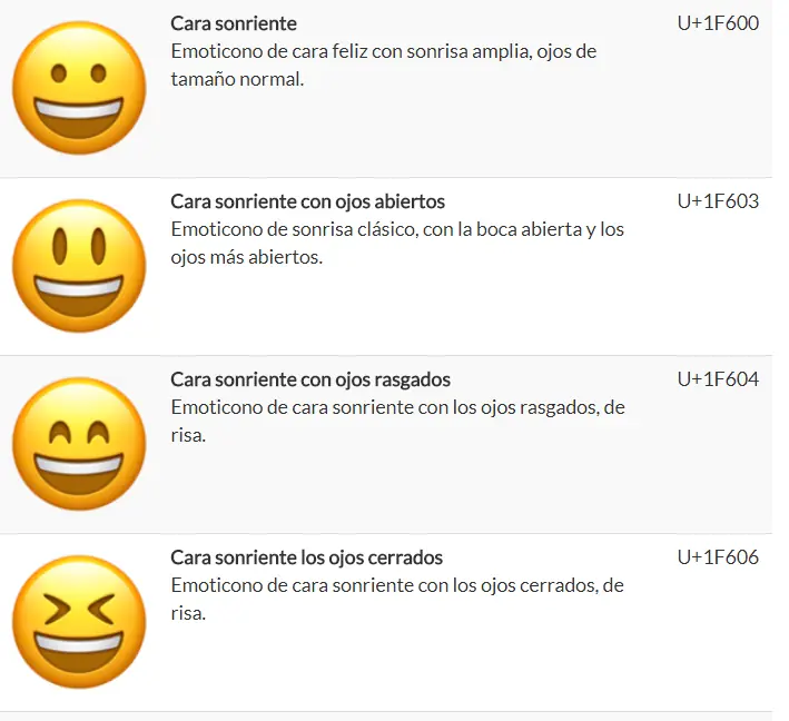 emojis