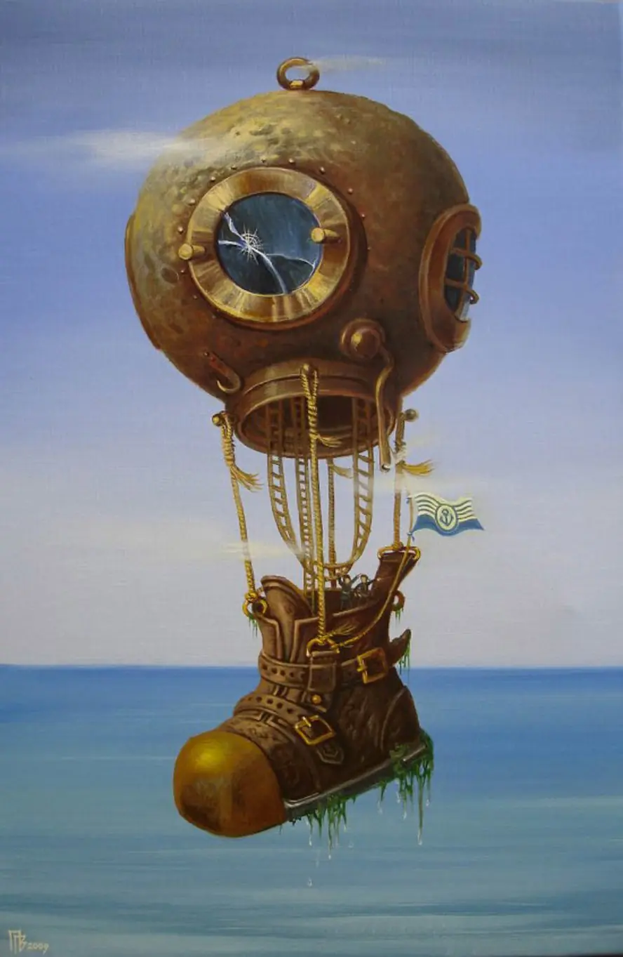 Gennady Privedentsev surrealismo Ruso