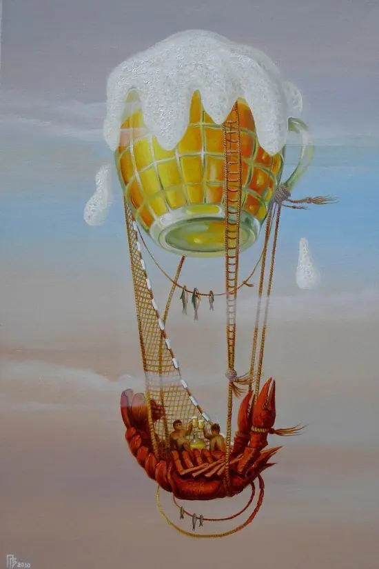 Gennady Privedentsev surrealismo Ruso