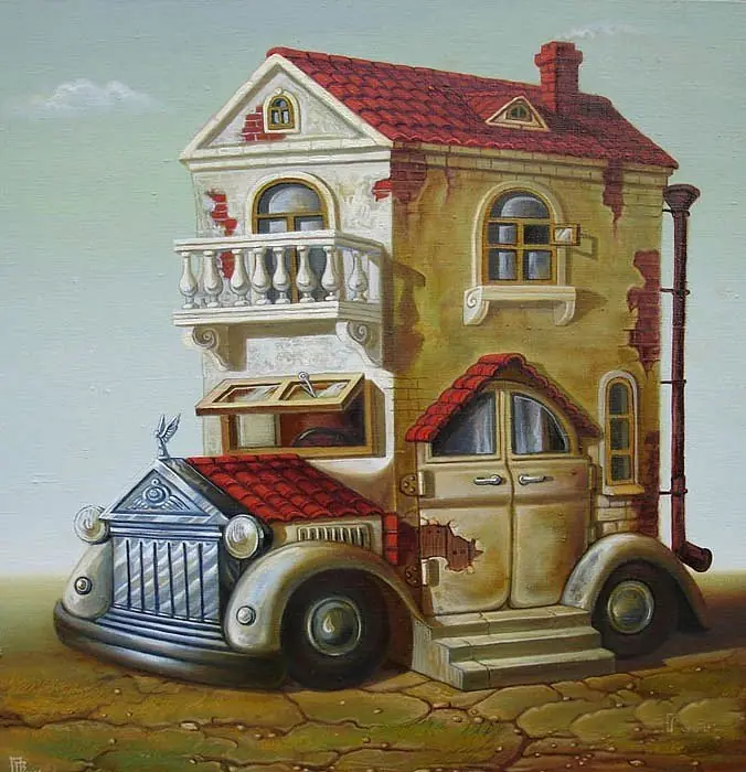 Gennady Privedentsev surrealismo Ruso