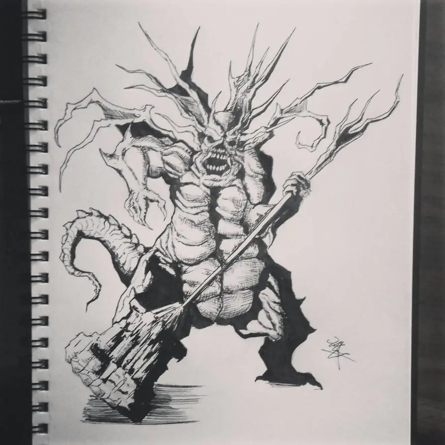100 dias de arte de Dark Souls. Mi desafio!
