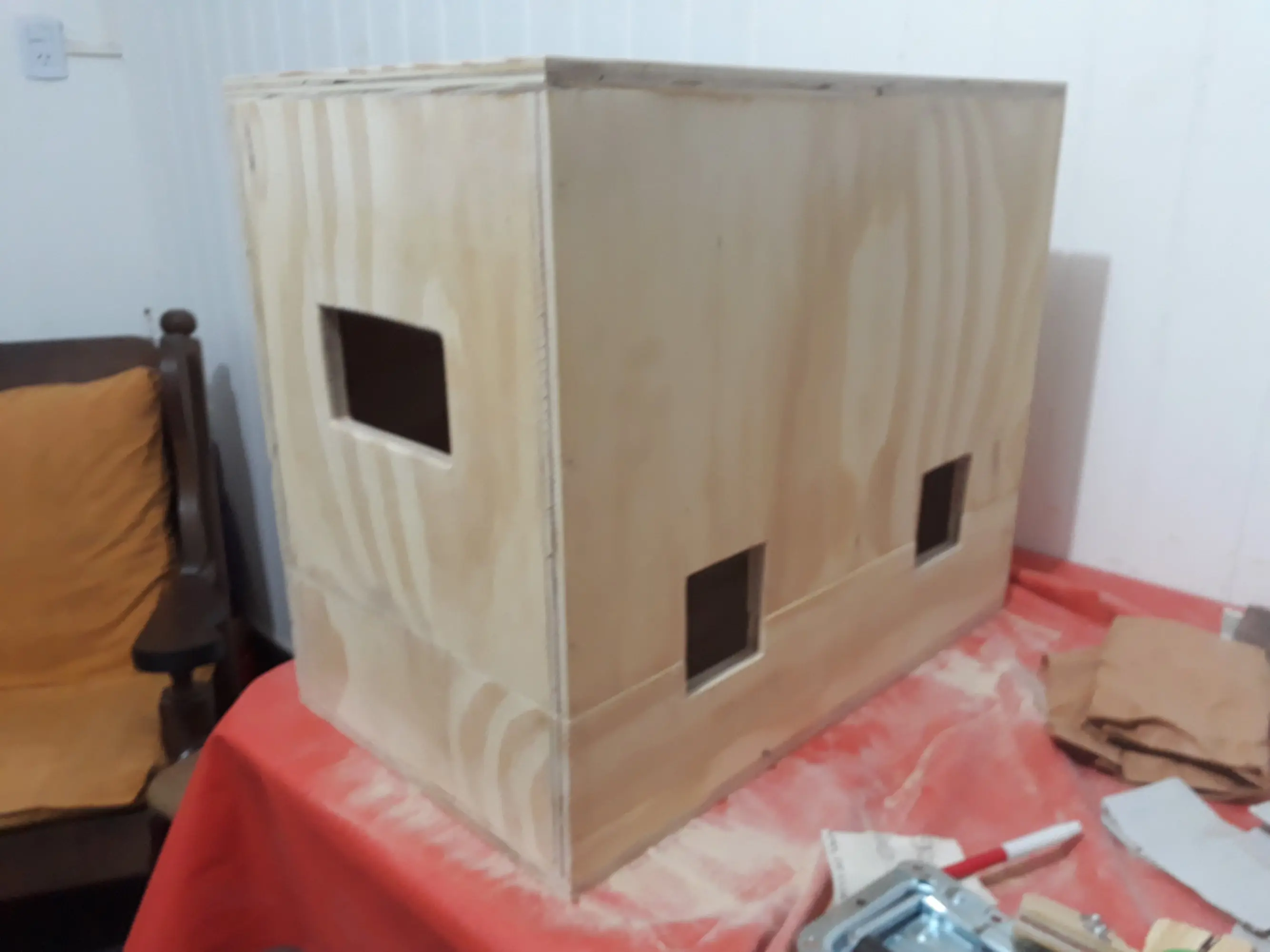 Caja para instrumentos