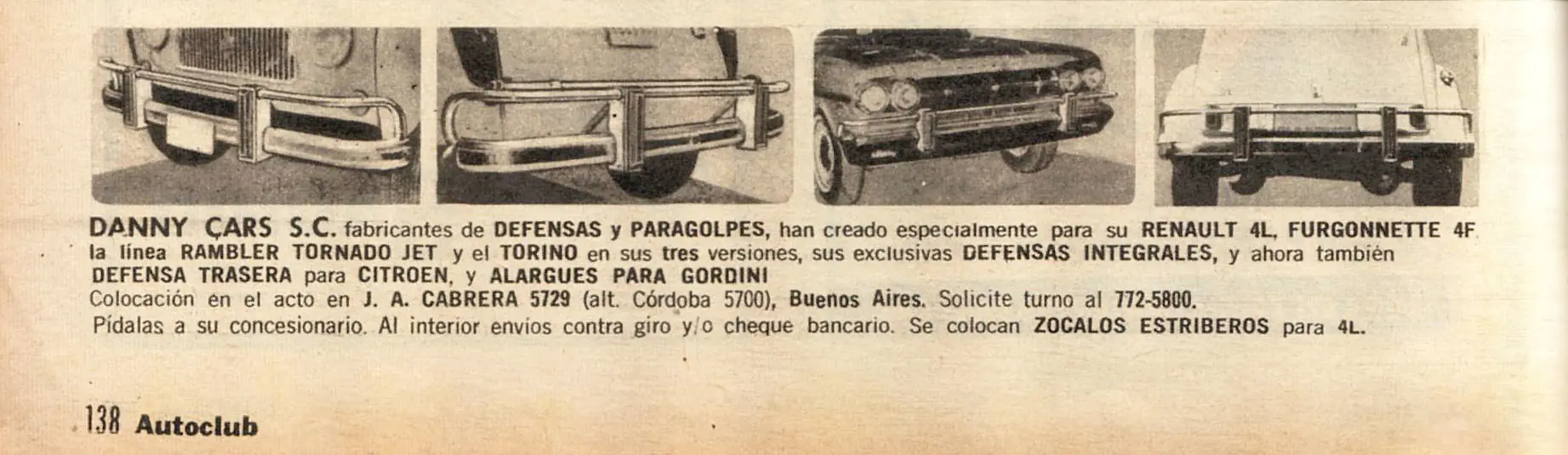 Danny Cars y sus defensas
