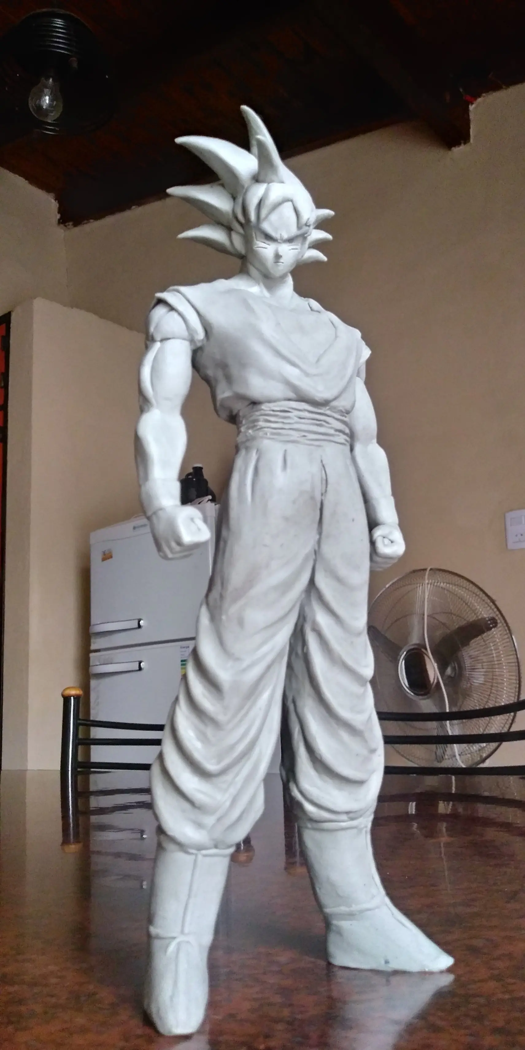 Sculpture/escultura de Goku