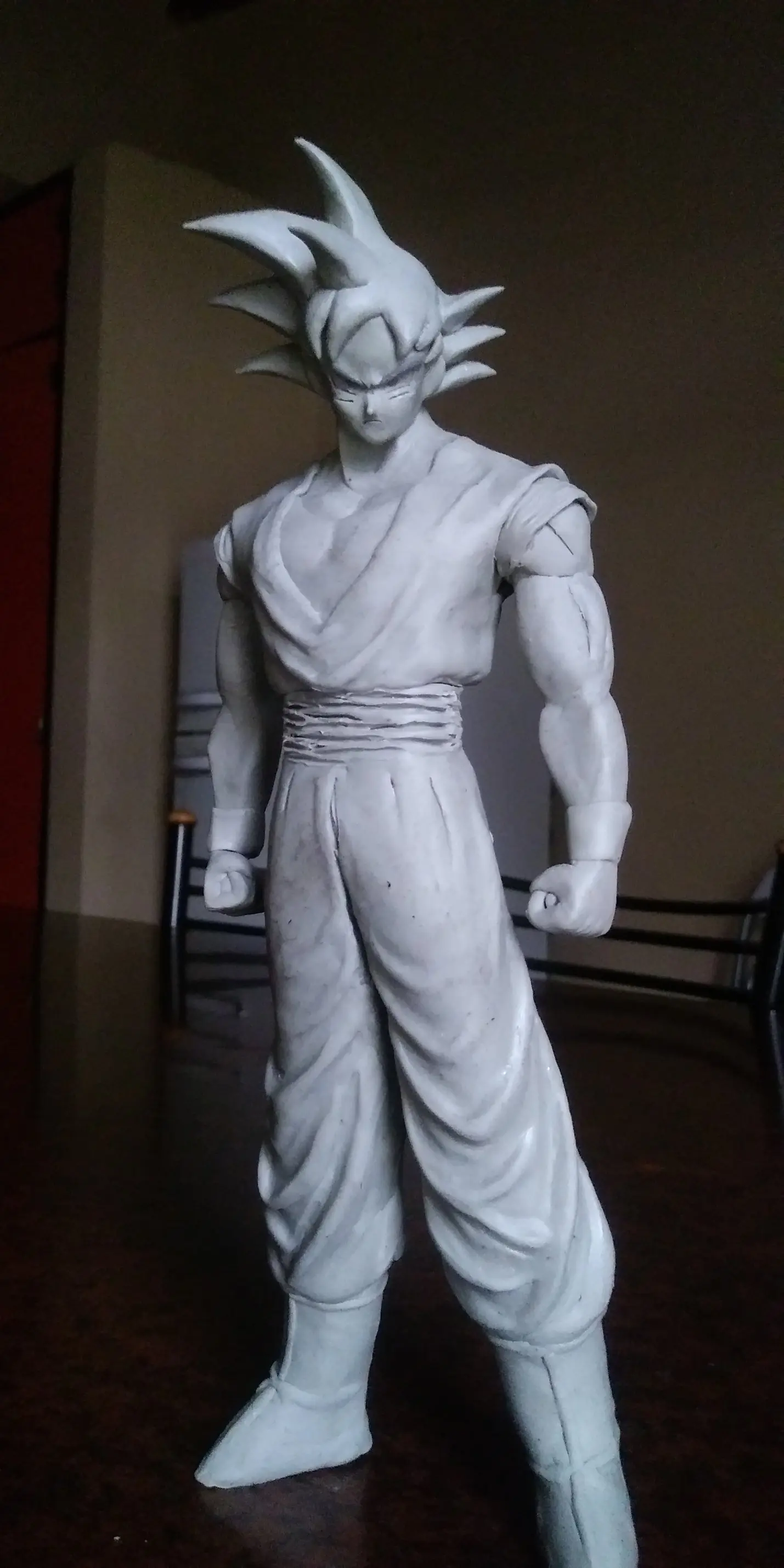 Sculpture/escultura de Goku