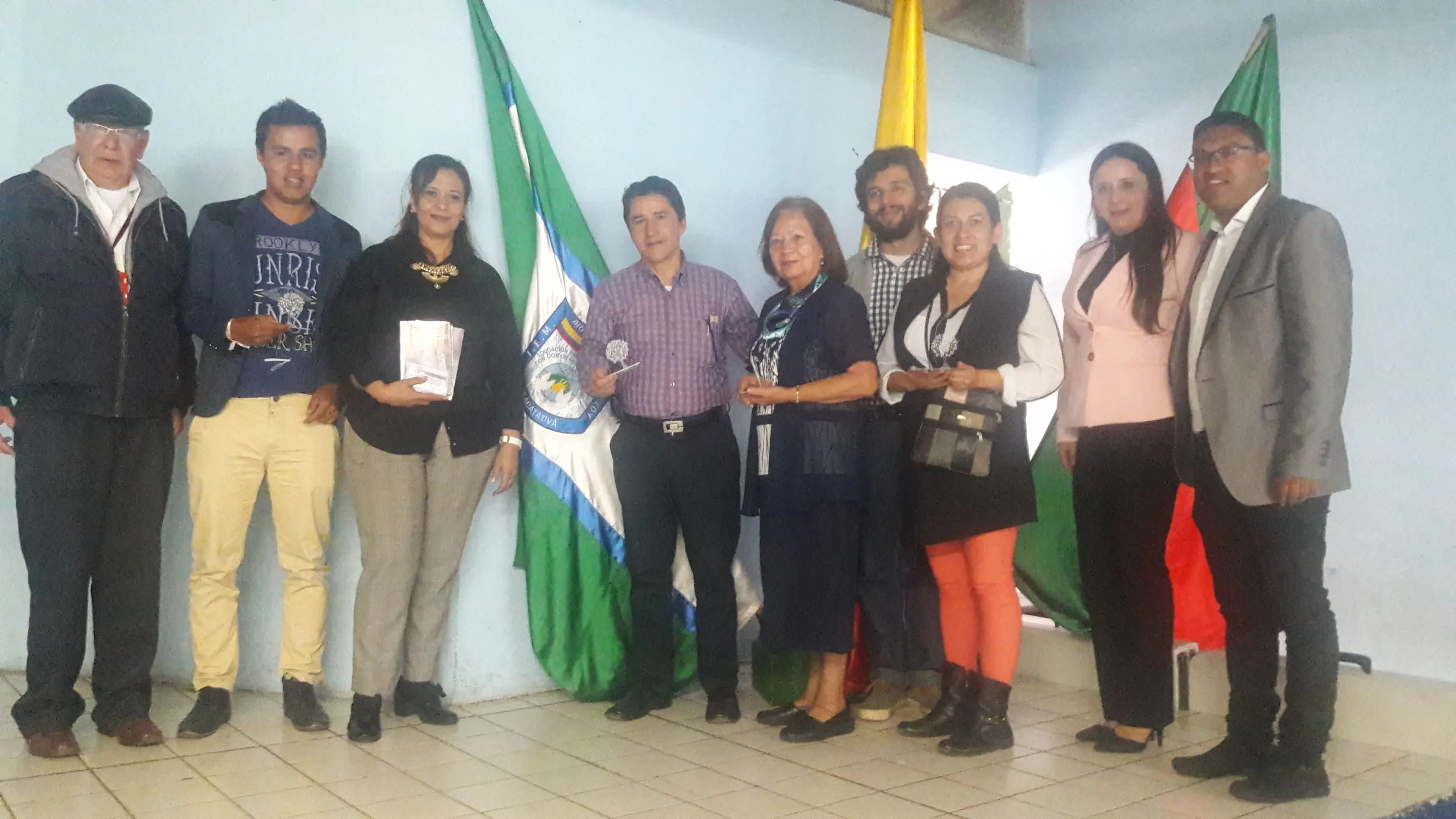 1° Encuentro de escritores en IEM Jonh F. Kennedy Facatativá