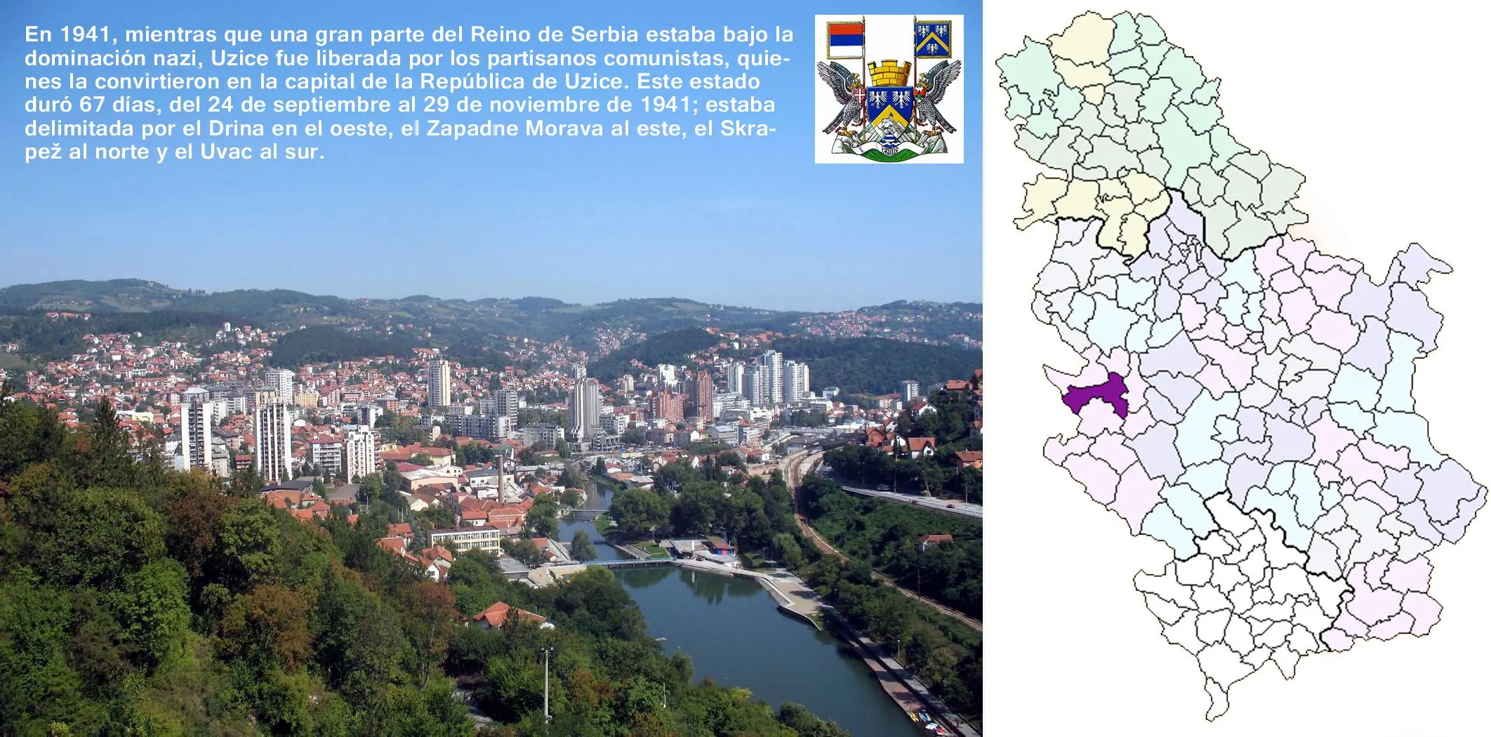 Uzice, el primer estado rebelde de Europa WWII