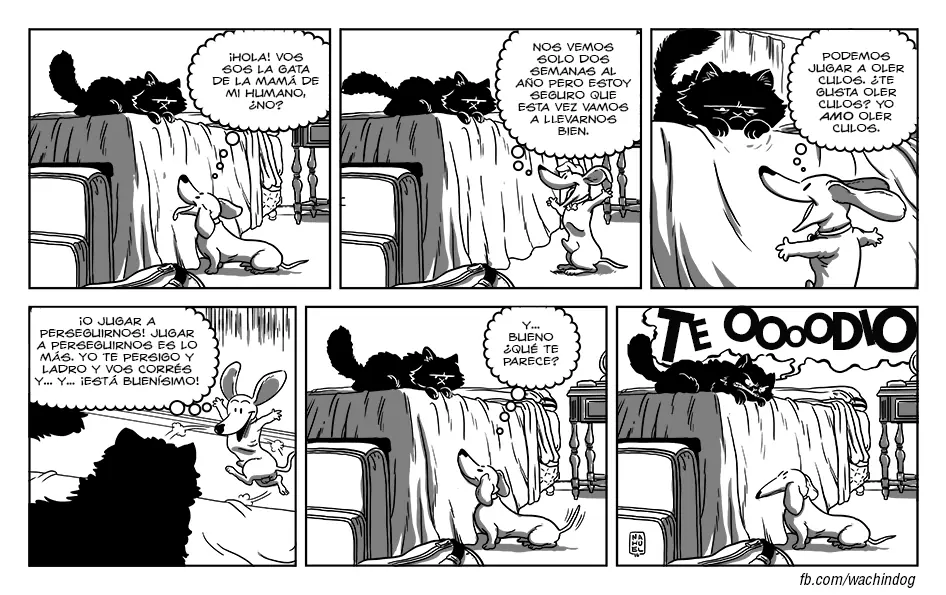 Corré, Wachín! Webcomic canino