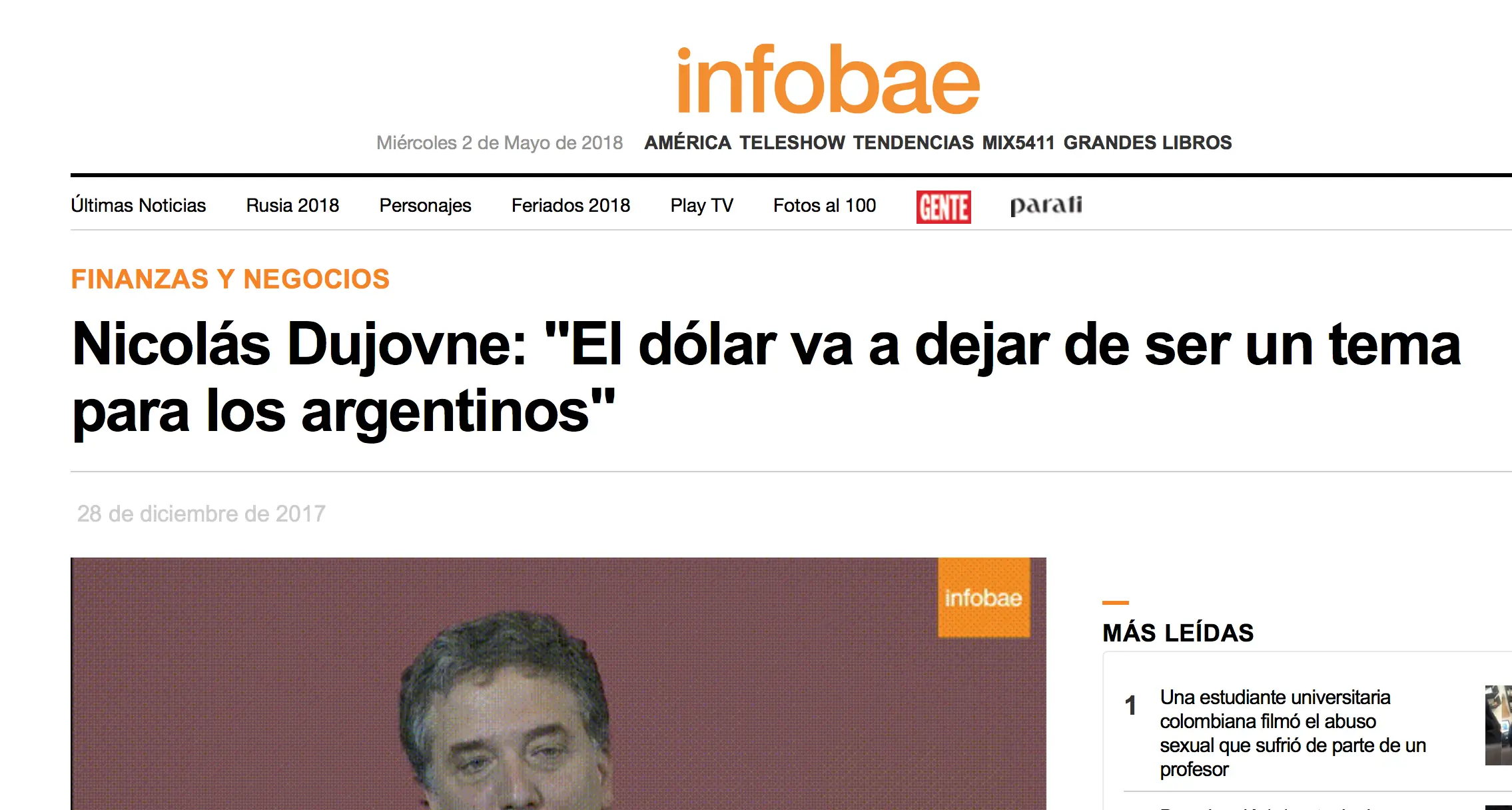 Hagamos top para que Dujovne renuncie