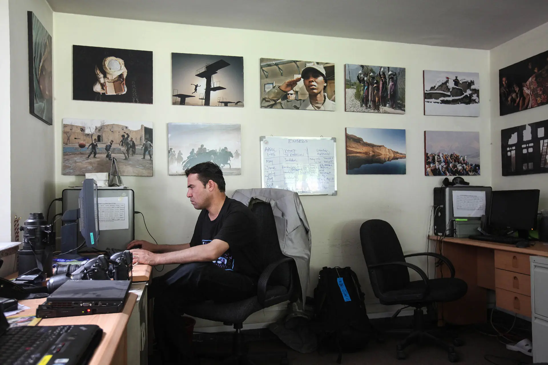 imágenes tomadas por el periodista afgano asesinado en Kabul