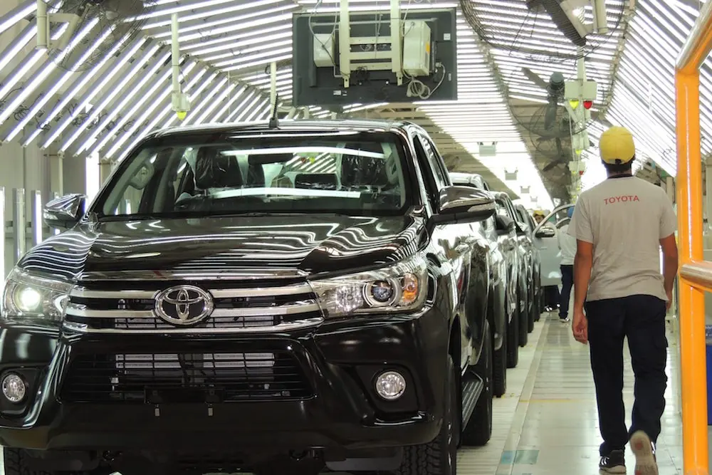 Toyota aumentó 14% la producción en su planta de Zárate