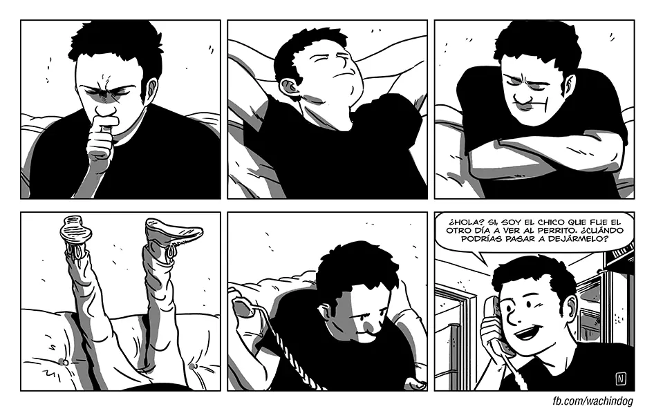 Corré, Wachín! Webcomic canino