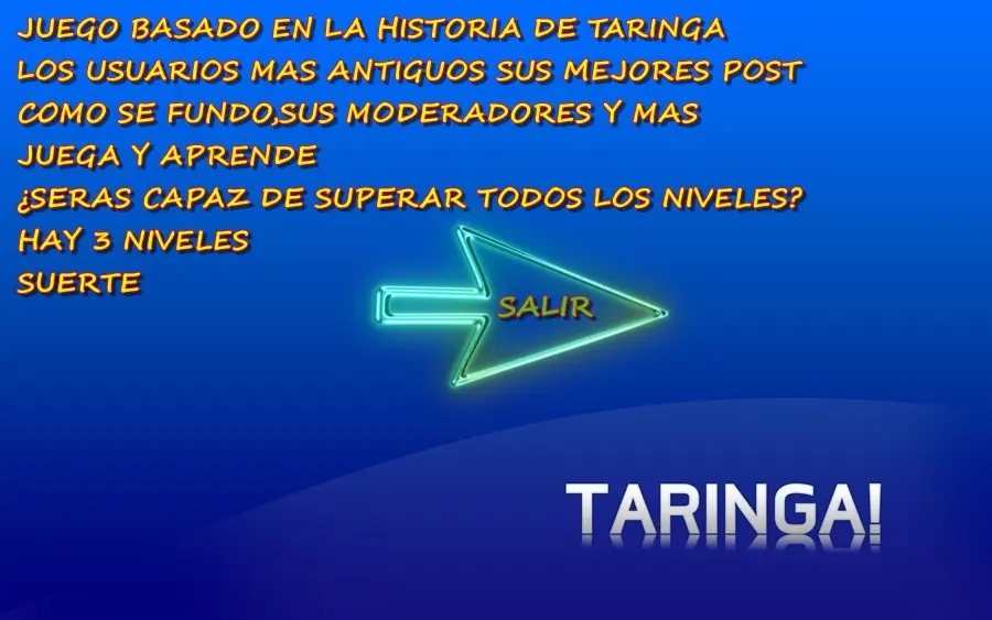 El gran juego de taringa que nadie conoce